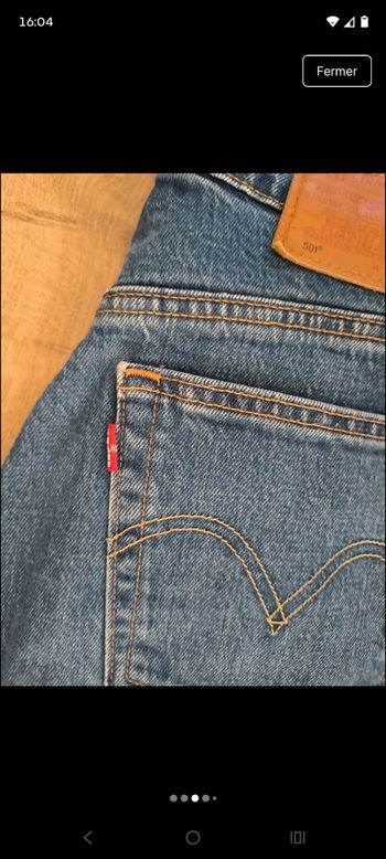 Jean Levi's 501 Original - W25 L26 - Excellent état