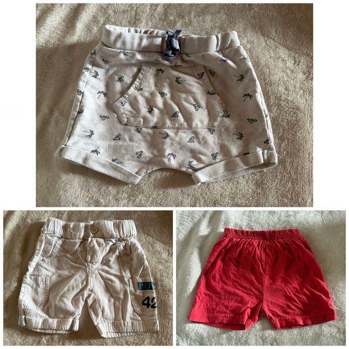 Lot de 3 shorts