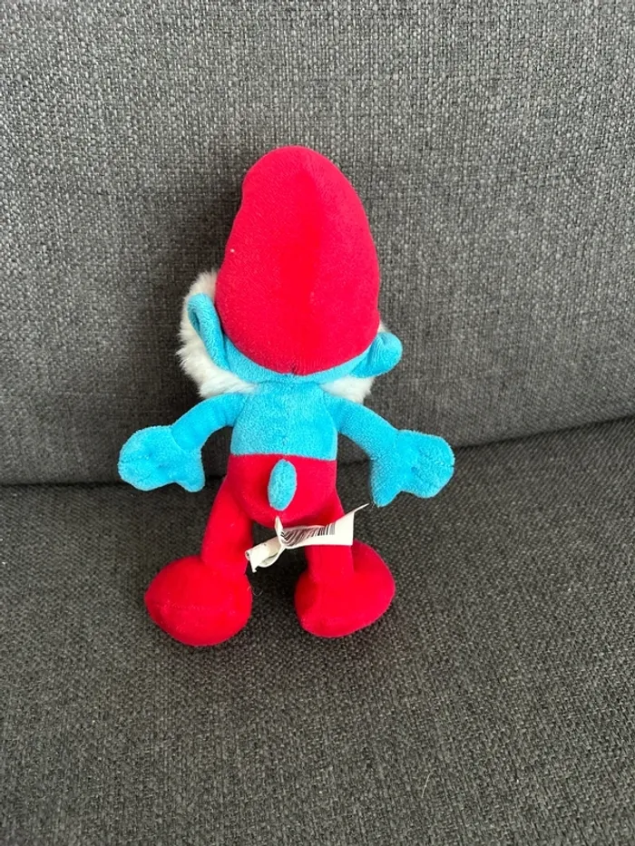 Petit peluche grand schtroumpf - photo numéro 2