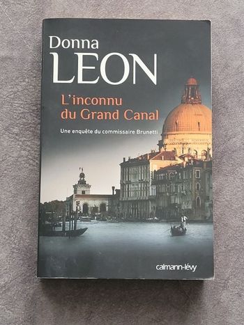 L'Inconnu du grand canal Par Donna Leon