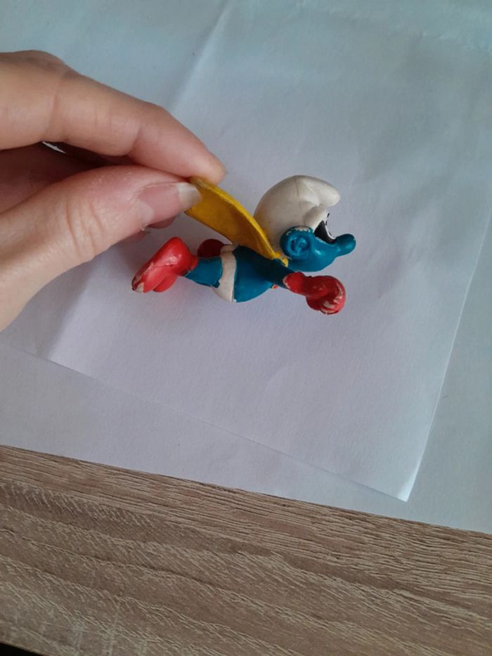 Magnifique super stroumpf ancien vintage - photo numéro 3