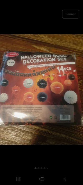 decoration complète HALLOWEEN 🎃 🎃 NEUF