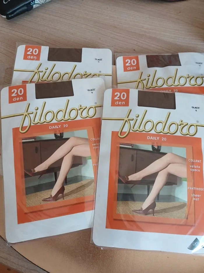 Lot de 4 collants