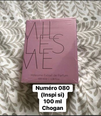Parfum femme neuf 100 ml 080 chogan