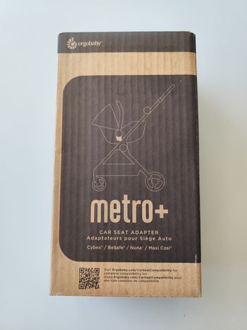 Adaptateurs poussette Ergobaby Metro+