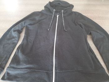 Gilet en molleton avec capuche taille M