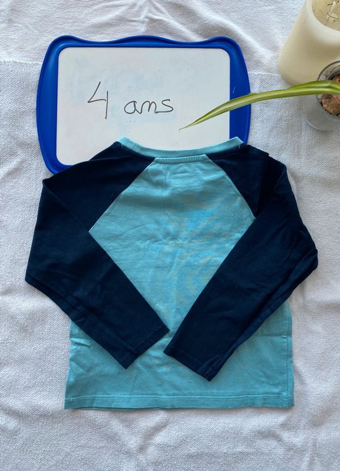 Lot de 2 T-shirts 👕 manches longues - 4 ans - Disney Toy Story, NKY - TBE - photo numéro 6