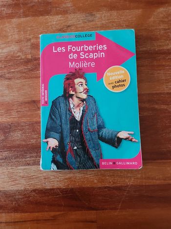 Livre : Les fourberies de Scapin