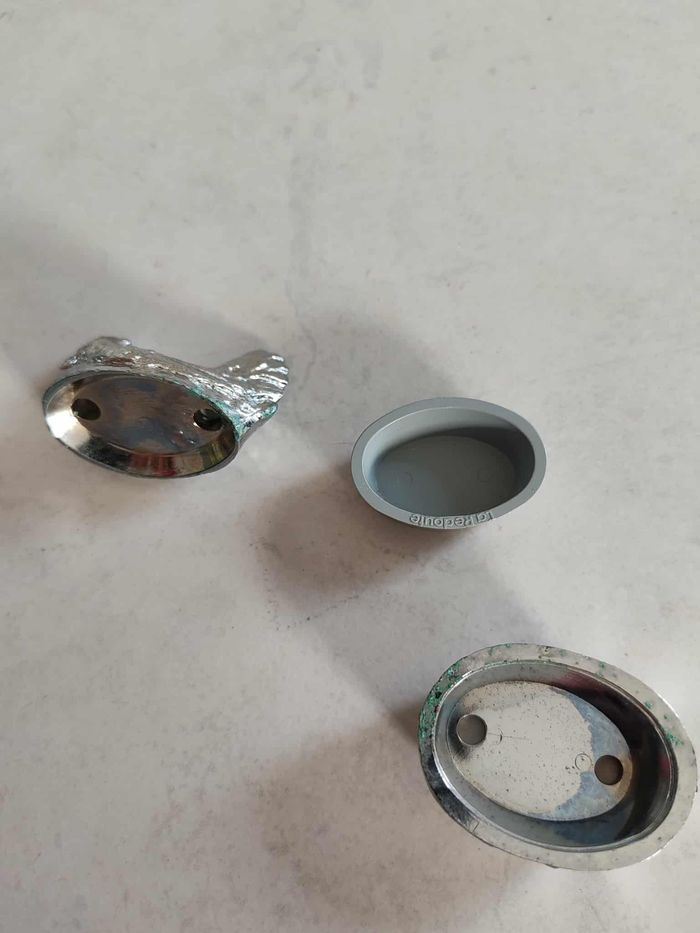 Boite en forme de poule Argentée - photo numéro 4