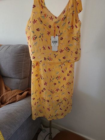Robe d'été jaune