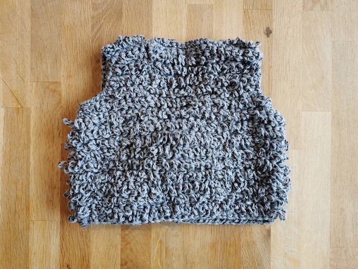 Gilet sans manches en laine - photo numéro 4