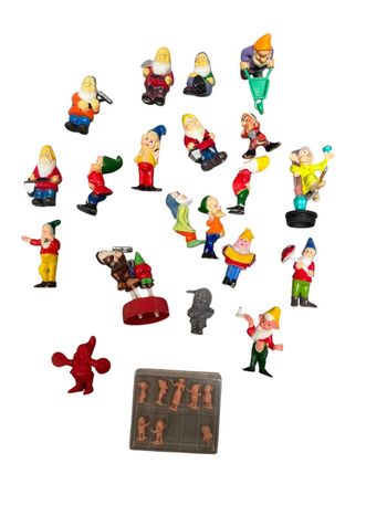 Collection de petites figurines Disney les 7 nains