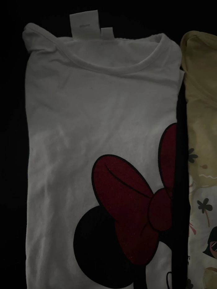 Lot tee-shirts fille 12 ans - photo numéro 2