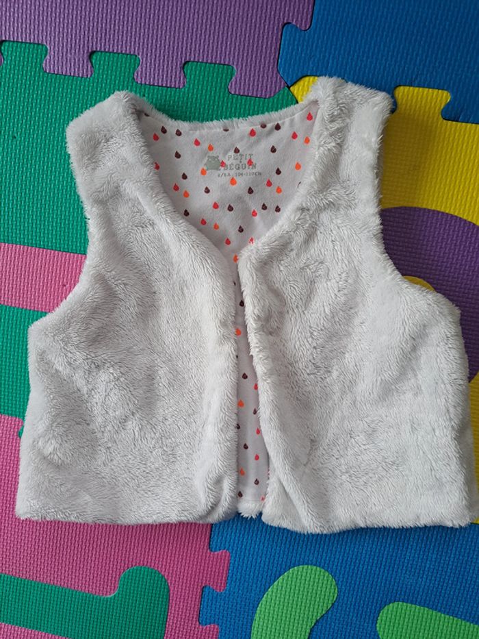 Gilet sans manches Petit Béguin 4/5 ans