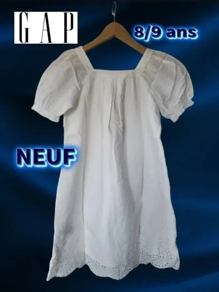 Robe 8 9 ans 130cm neuve Gap coton doublée - photo numéro 2