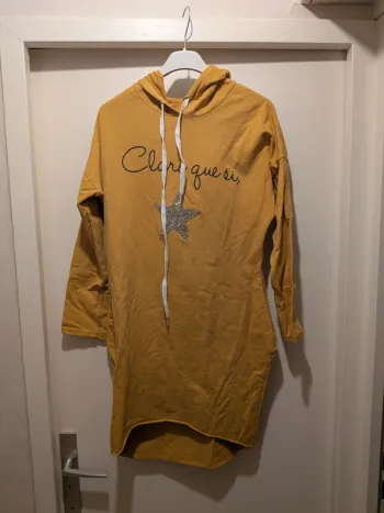 Sweat long a capuche femme