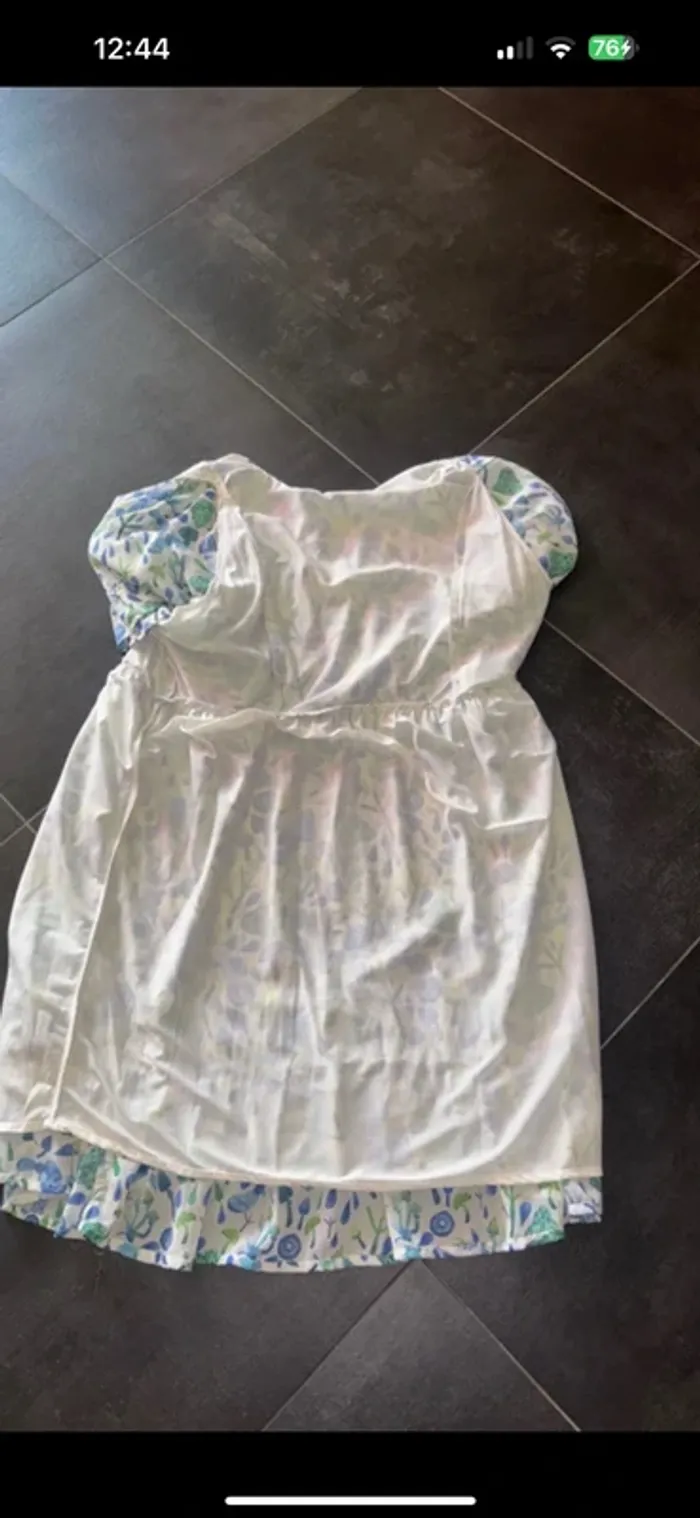 Magnifique Robe doublée à fleurs neuve - photo numéro 7