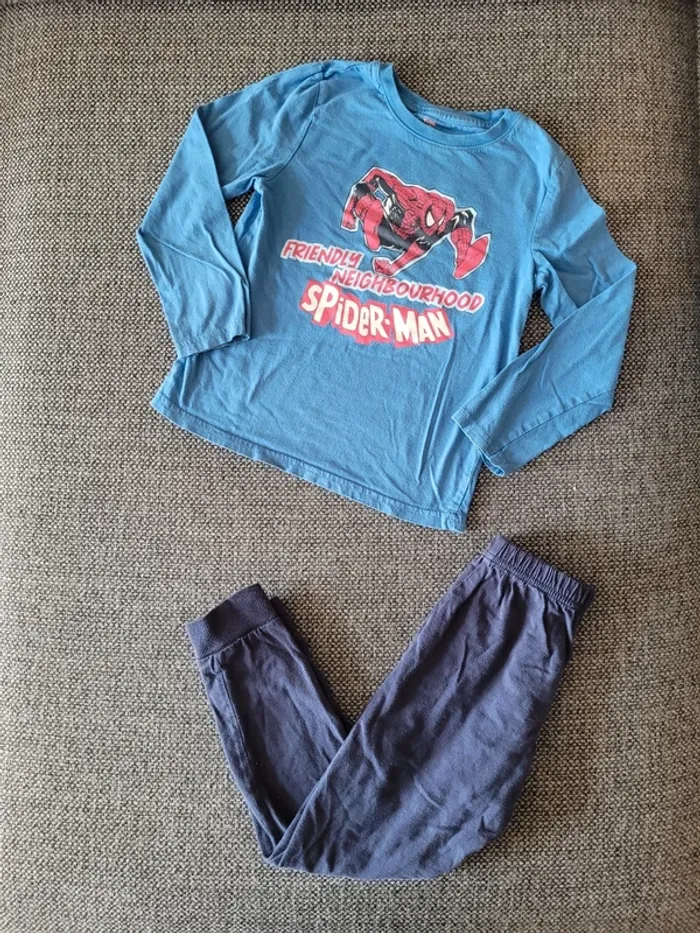 Pyjama coton 2 pièces Spiderman 6 ans