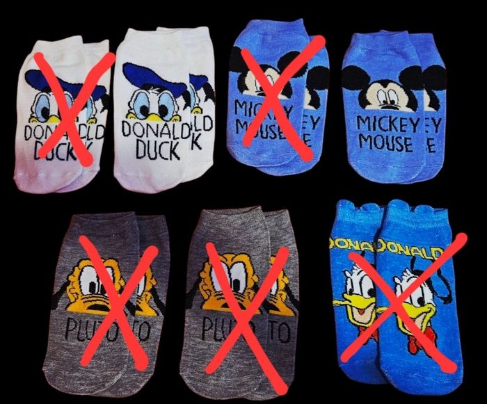 💥Magnifique paire de Chaussettes Disney neuve , p40/43