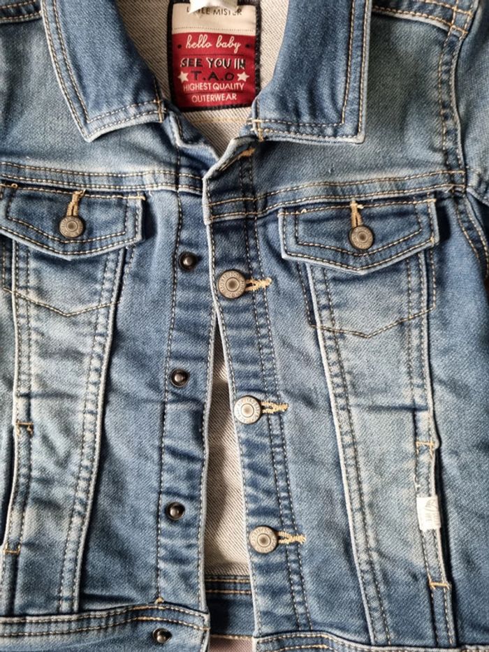 Veste en jeans TAO 23 mois - photo numéro 4