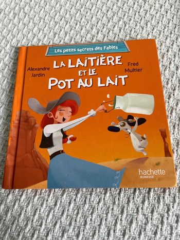 Livre macdo "La laitière et le pot du lait "