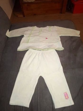 Ensemble fille 6 mois