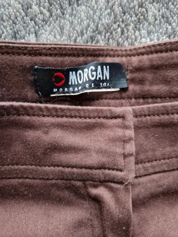 Pantacourt femme marron Taille S Morgan - photo numéro 2