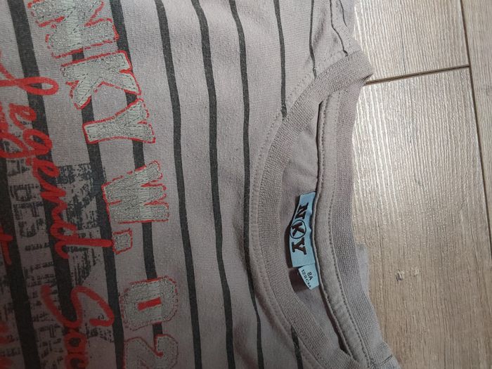 tee-shirt manche longue garçon taille 8ans - photo numéro 4