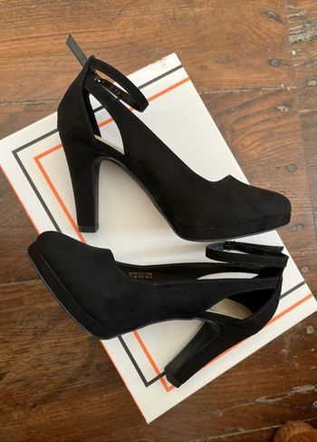 Escarpins talons avec plateforme