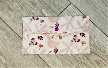 Pochette pour serviette de cantine petit kangourou