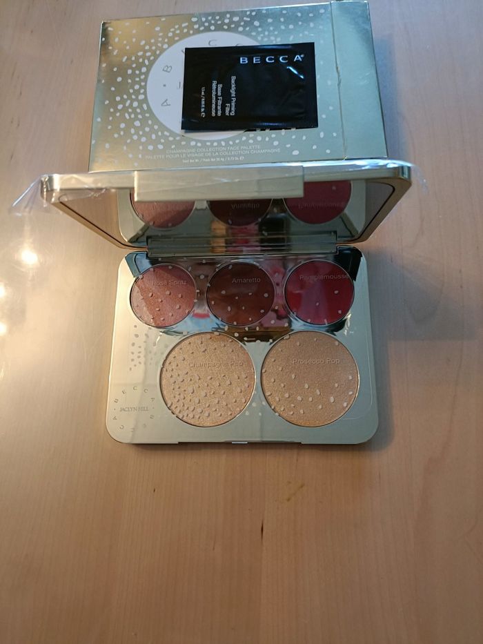 UNE PALETTE DE BLUSH PLUS UNE POUR LES YEUX BECCA - photo numéro 3