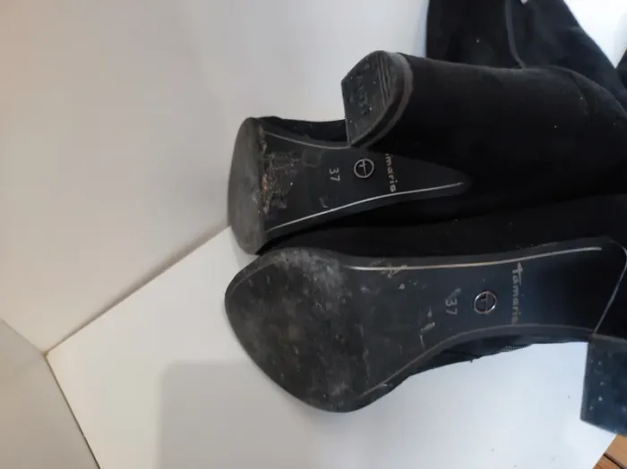 Bottes effet daim Tamaris taille 37 - photo numéro 4