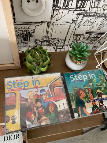 Lot de deux 📀 CD Step in 4, 3 ème neuf sous blister