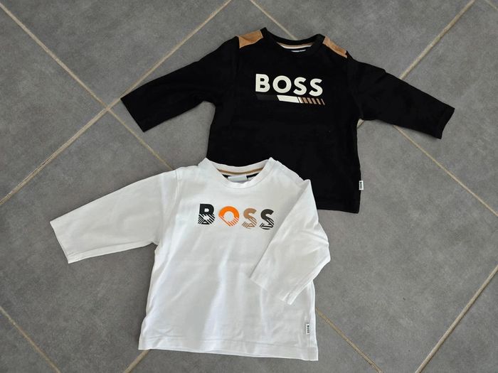 Lot de 2 tee shirts manches longues BOSS