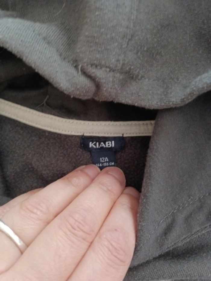Sweat a capuche Kiabi taille 12 ans - photo numéro 6
