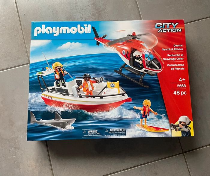 Playmobil - 5668 neuf - gardes-côtes - City Action - Edition limitée