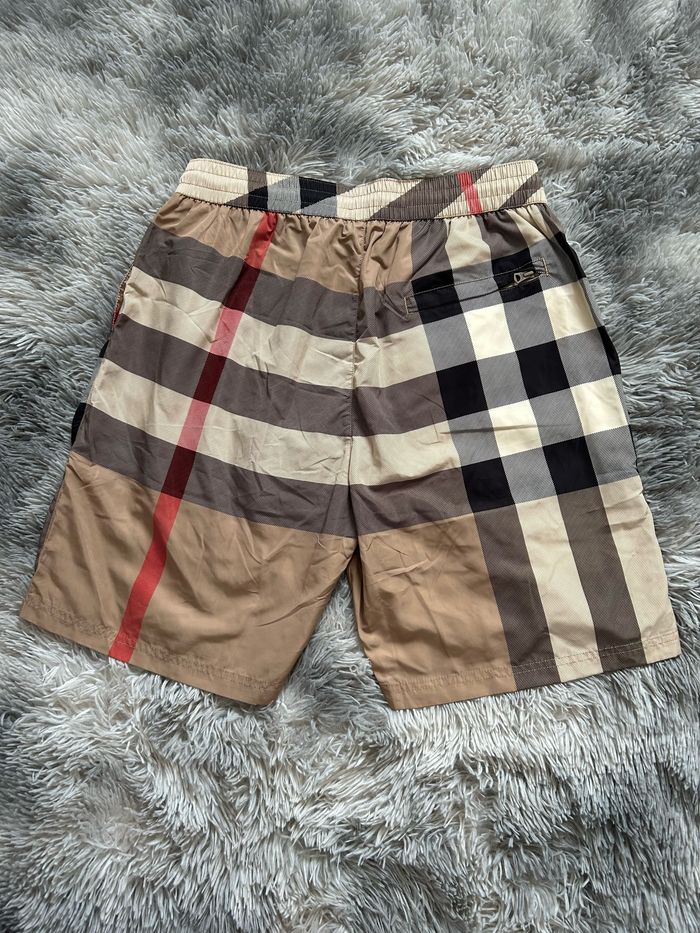 Short de bain Burberry beige taille M - photo numéro 2