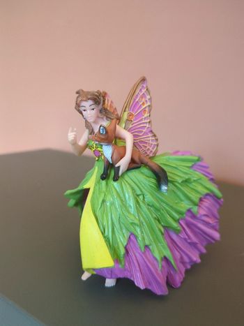 Papo - Figurine Elfe Cavalière au Renard