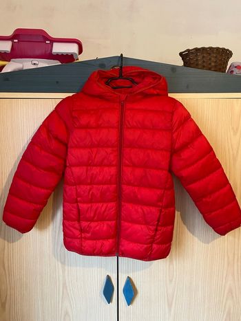 Doudoune rouge Kiabi  10 ans 7€
