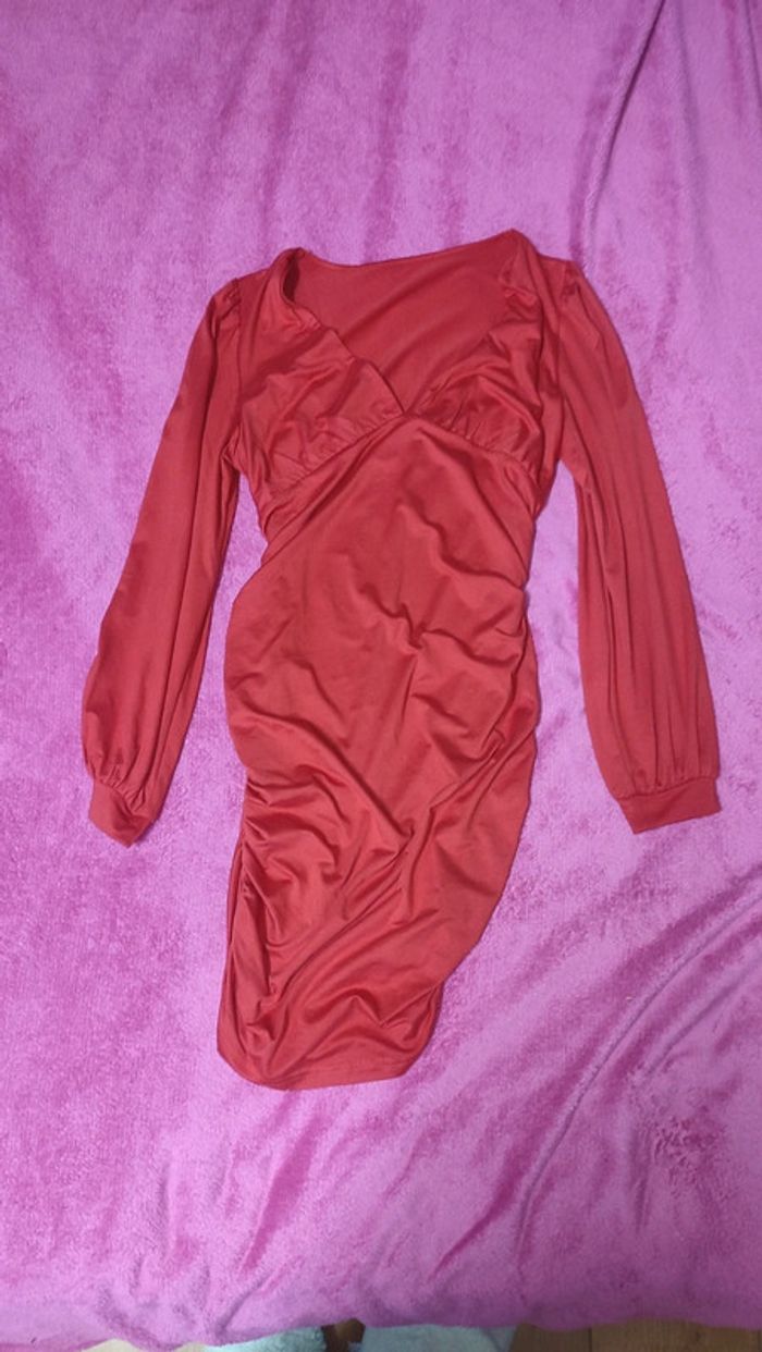 Robe moulante maternité taille S
