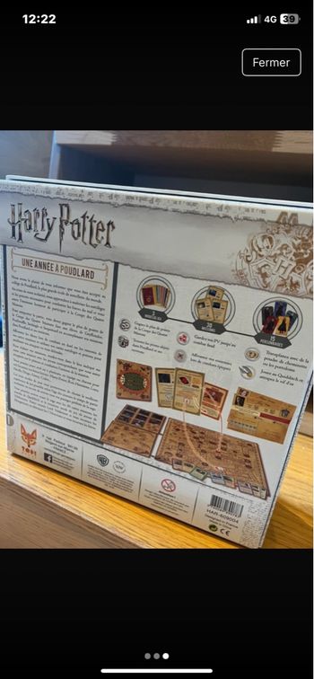 Une année à Poudlard . Harry Potter