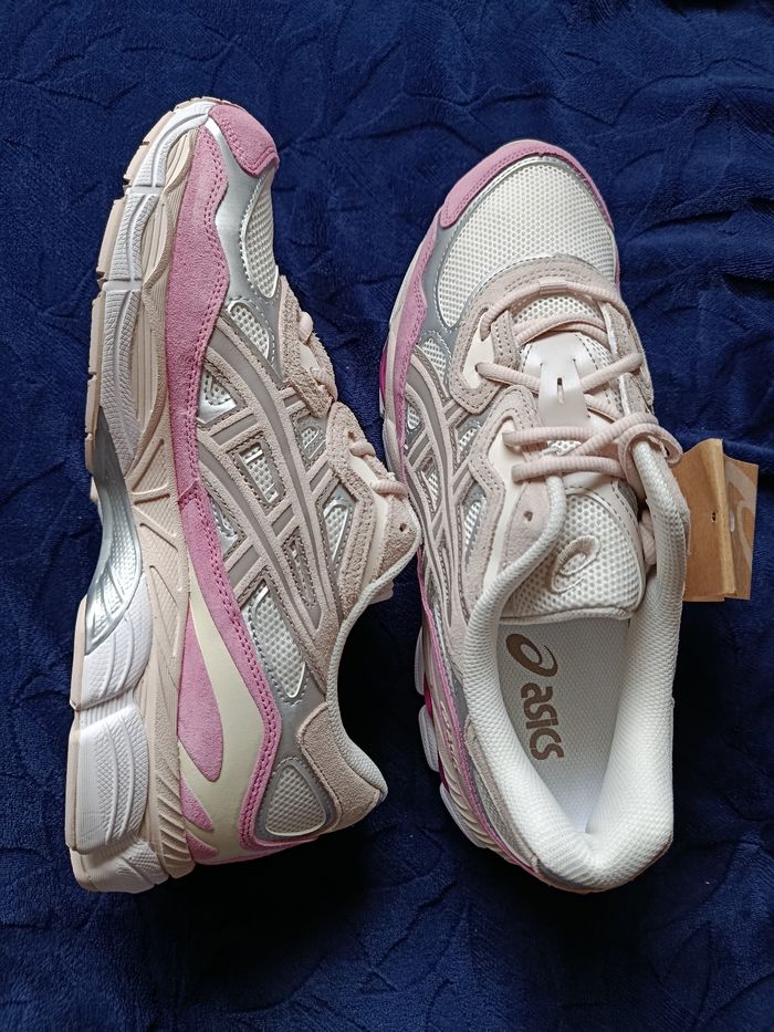 Asics gel nyc  cream minéral beige pink - photo numéro 7