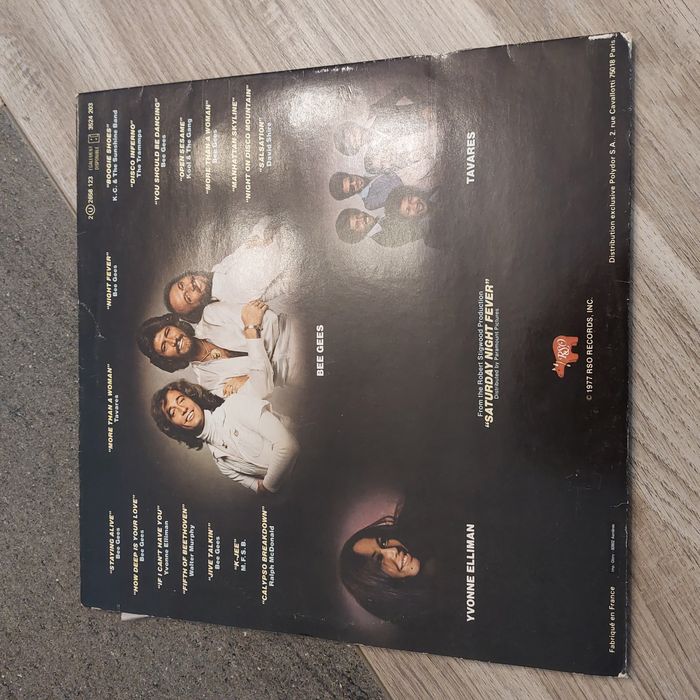 Saturday night fever, vinyle double album  1977 - photo numéro 2