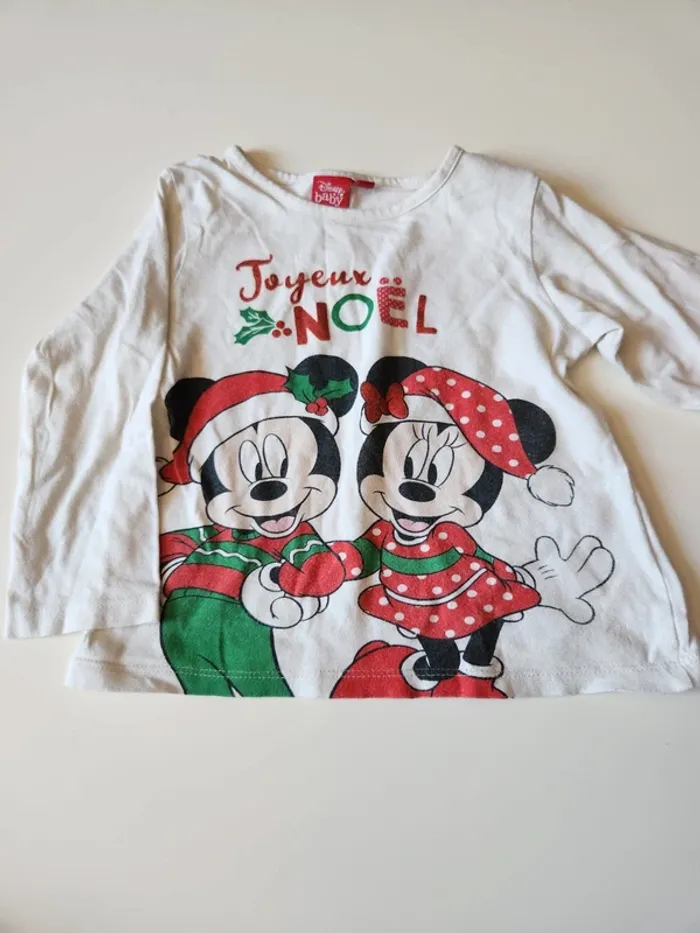 T-shirt noel disney