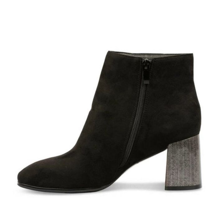 Bottines Sinéquanone Noir Daim fermeture éclair Femme Taille 39 - photo numéro 3