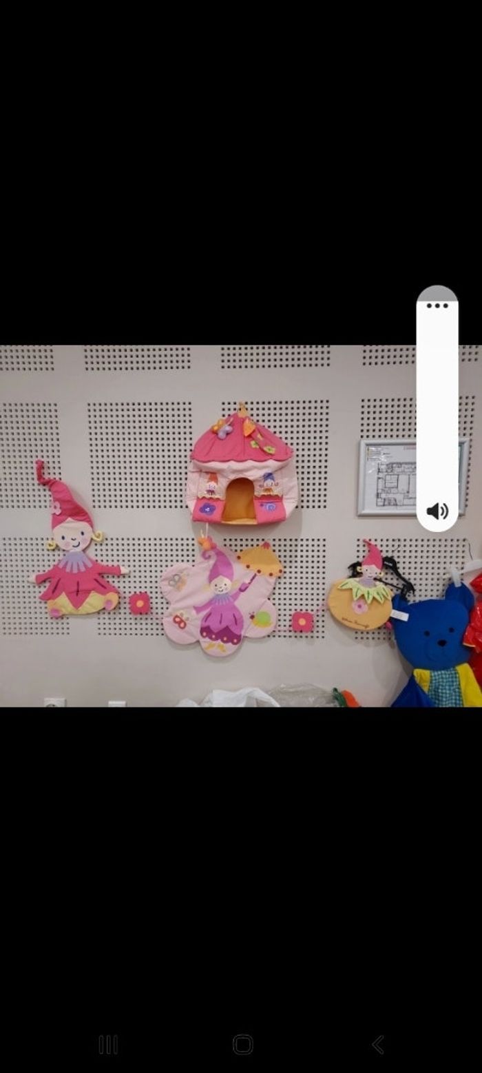 Decoration murale + sac à couches