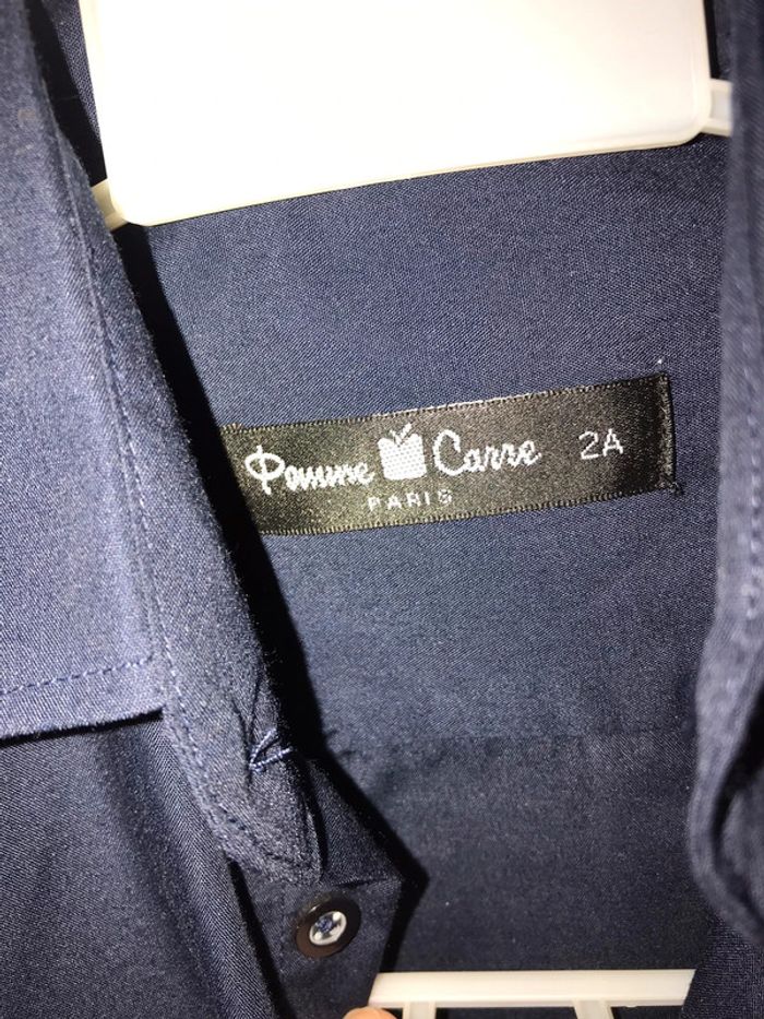 Chemise bleu marine - photo numéro 4