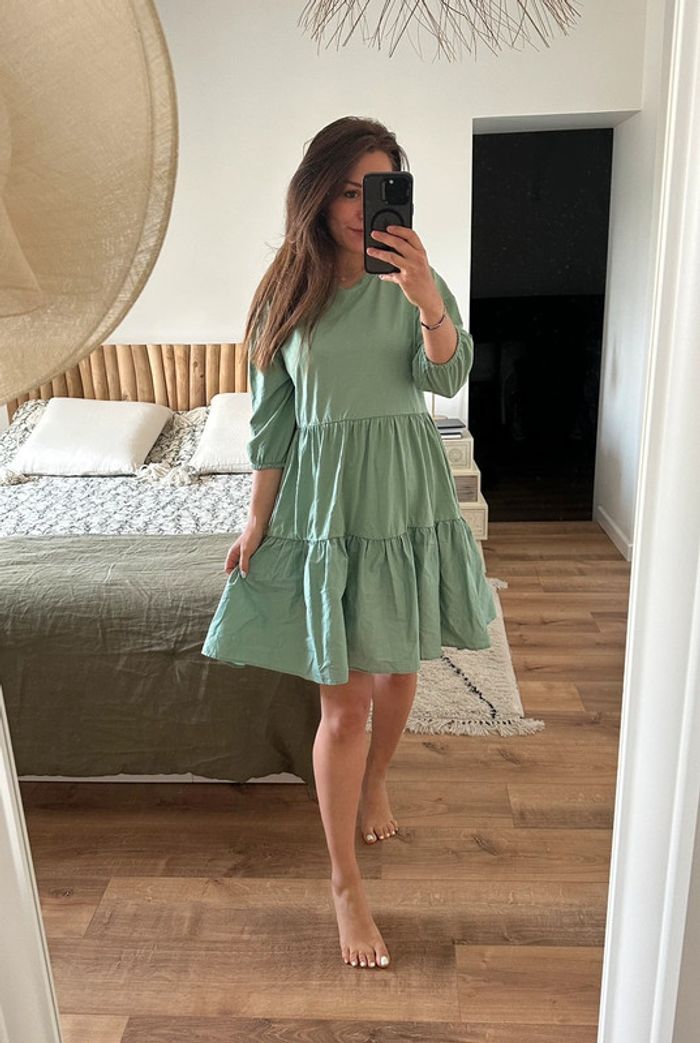 Robe Zara vert d’eau 🥝 - photo numéro 2