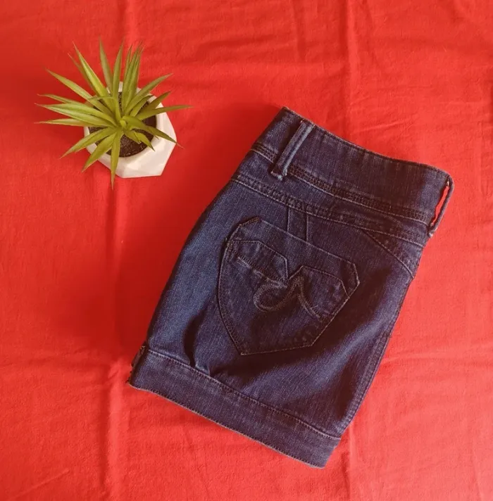 Mini jupe en jean