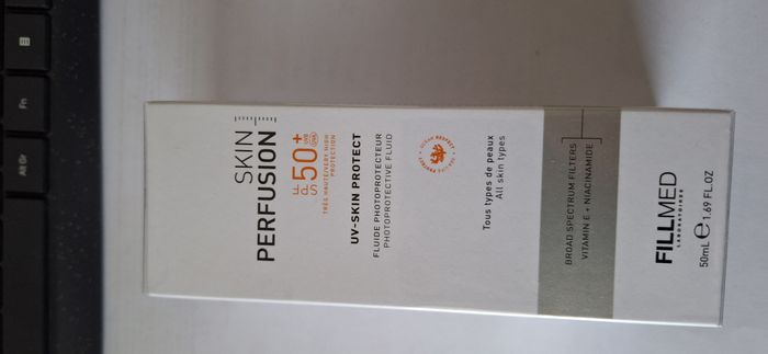 Fluide photoprotecteur spf 50 + Fillmed